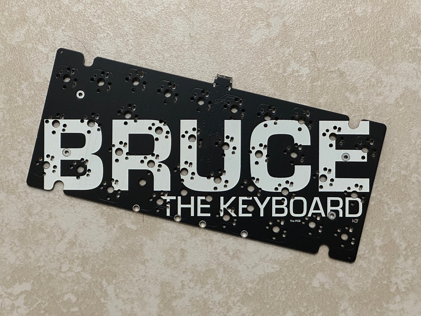 Bruce the Keyboard the PCB